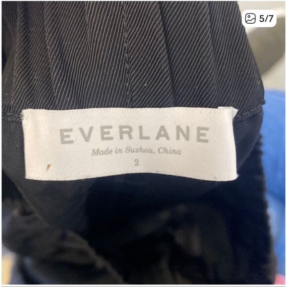 EVERLANE | black japanese goweave pants 2 - Picture 5 of 8